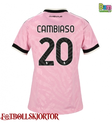 Juventus Andrea Cambiaso #20 Bortatröja Dam 2026-27 Kortärmad